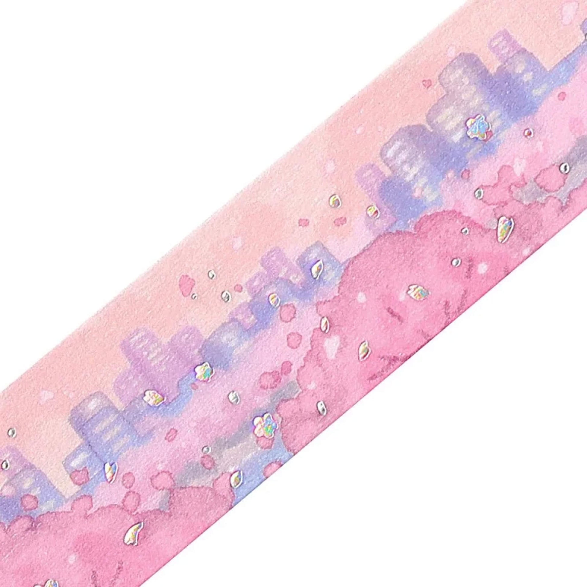 BGM Foil Washi Tape Sakura Limited Edition - Sakura - blooming Town - Washi Tapes