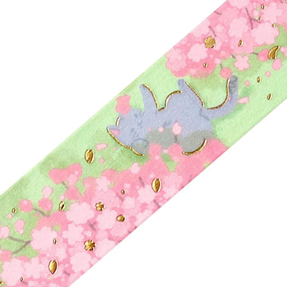 BGM Foil Washi Tape Sakura Limited Edition - Sunbathing - Washi Tapes