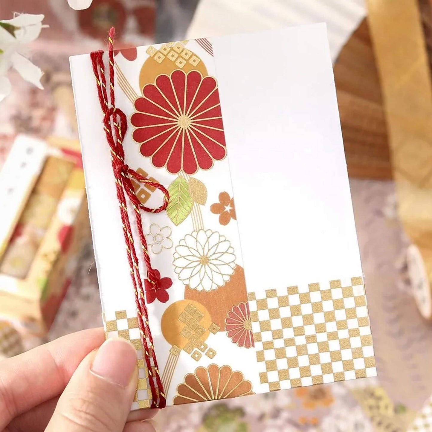 BGM Foil Washi Tape Set Kimono Colors Vol. 2 - Radiant Bloom - Washi Tapes