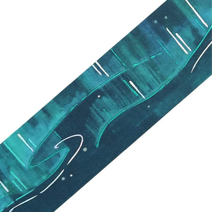 BGM Foil Washi Tape Sky Picture Book - Aurora - Washi Tapes