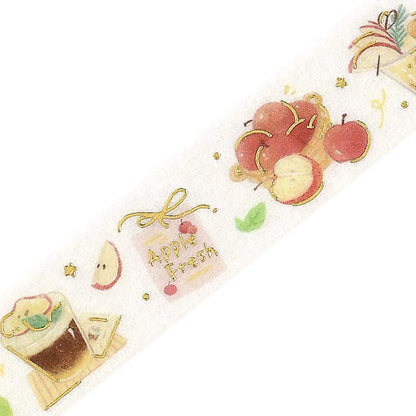 BGM Foil Washi Tape Tokimeki Flavors - Apple - Washi Tapes