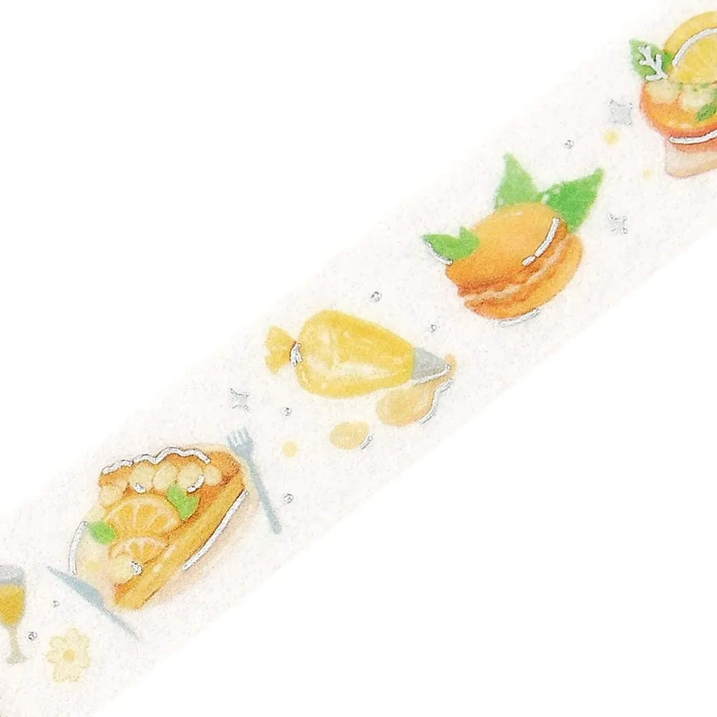 BGM Foil Washi Tape Tokimeki Flavors - Lemon - Washi Tapes