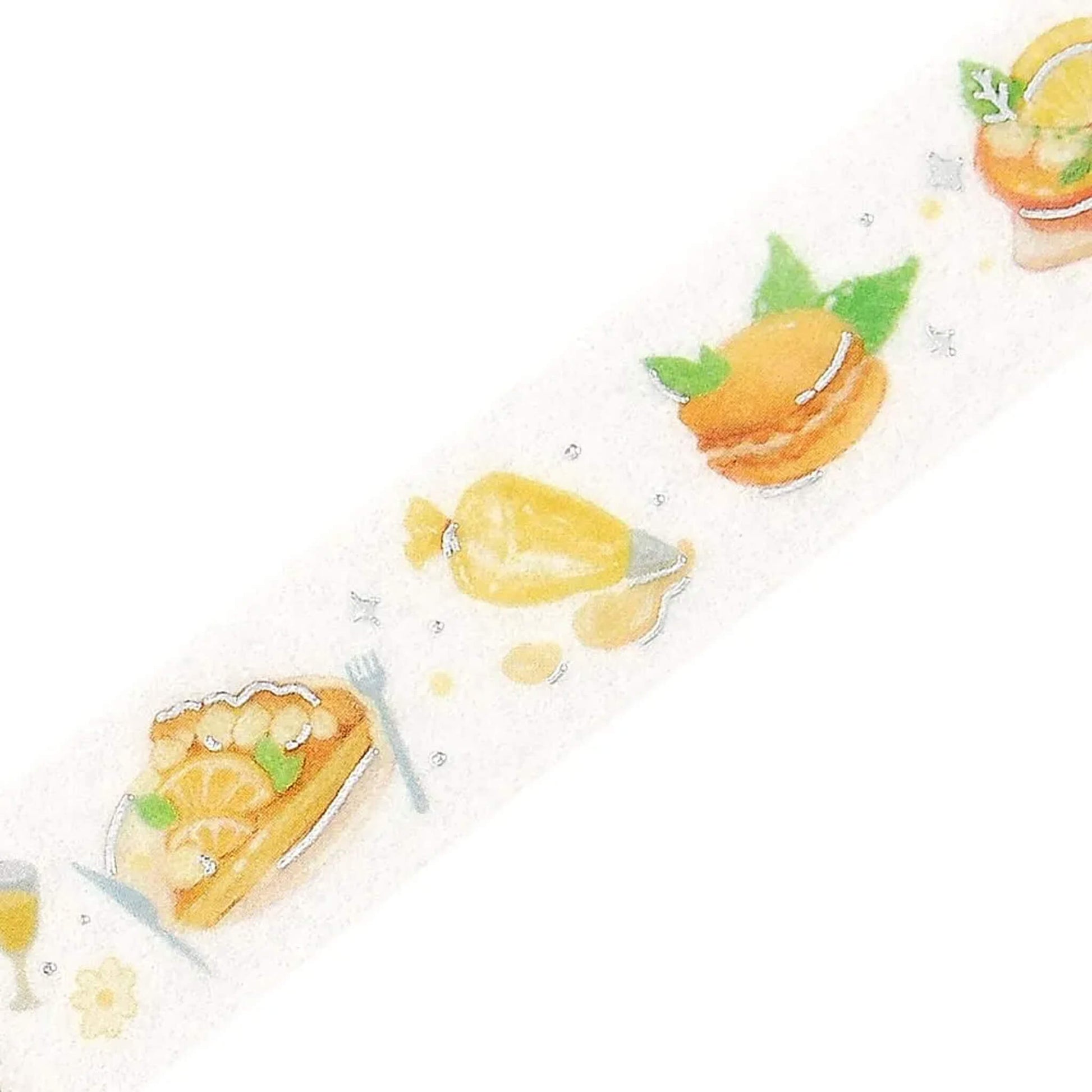 BGM Foil Washi Tape Tokimeki Flavors - Lemon - Washi Tapes