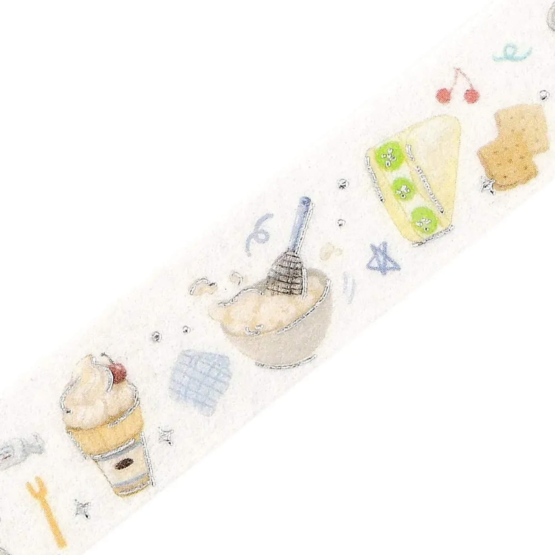 BGM Foil Washi Tape Tokimeki Flavors - Milk - Washi Tapes