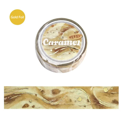 BGM Foil Washi Tape We Love ICE - Caramel - Washi Tapes