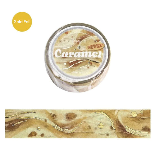 BGM Foil Washi Tape We Love ICE - Caramel - Washi Tapes