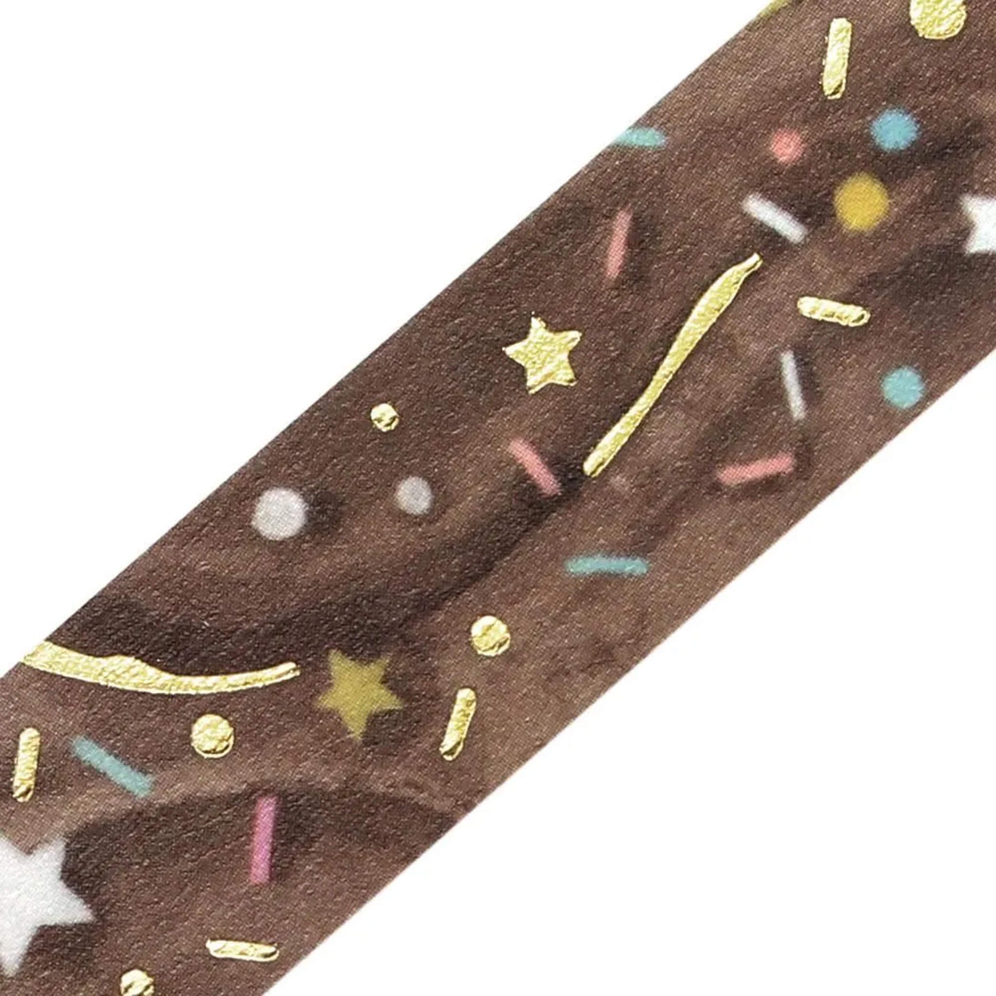 BGM Foil Washi Tape We Love ICE - Choco Cream - Washi Tapes