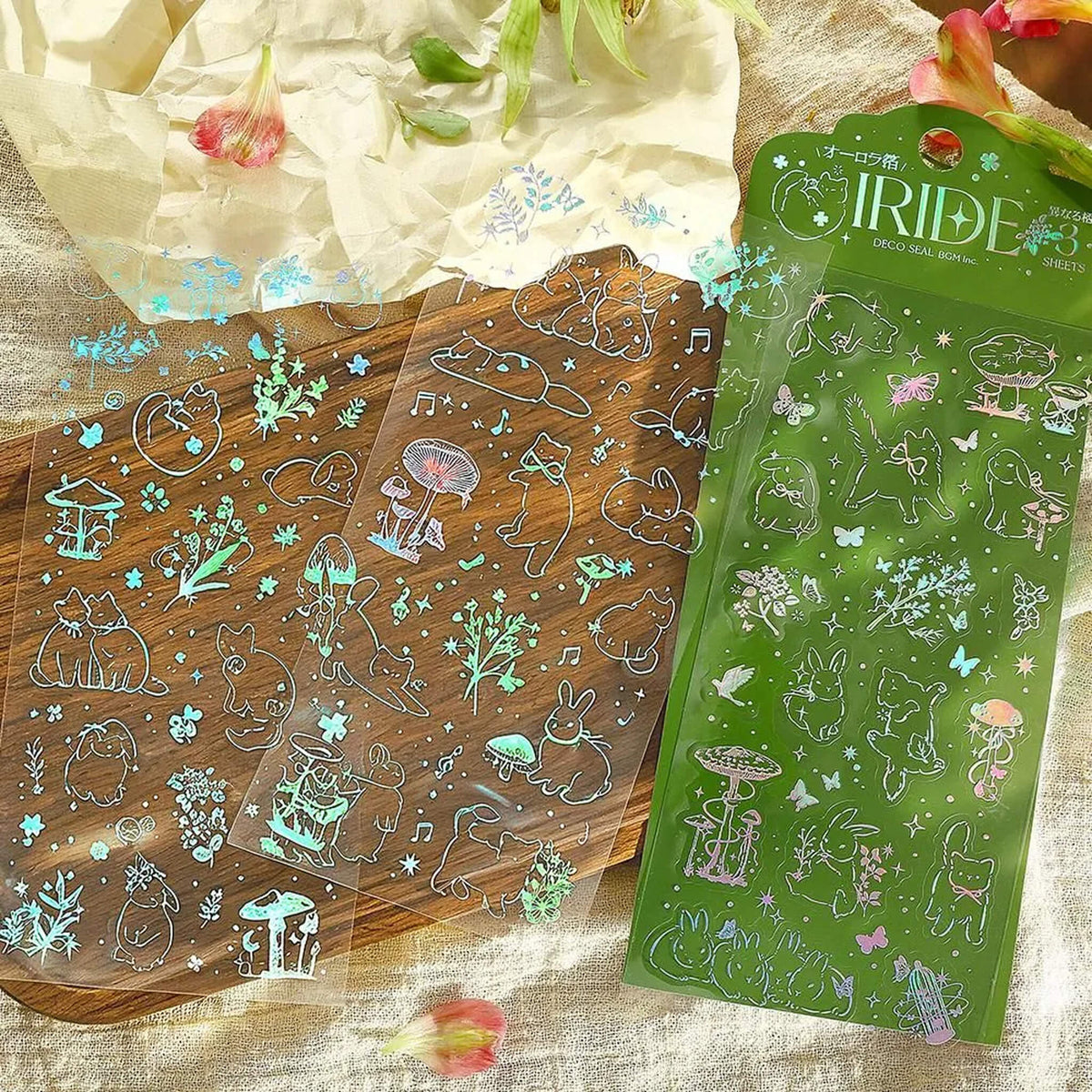 BGM IRIDE Sticker Vol. 5 - Forest Friends - Sticker Sheets