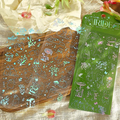 BGM IRIDE Sticker Vol. 5 - Forest Friends - Sticker Sheets