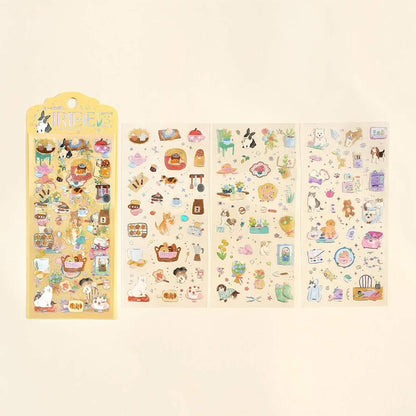BGM IRIDE Sticker Vol. 5 - Leisurely Days - Sticker Sheets