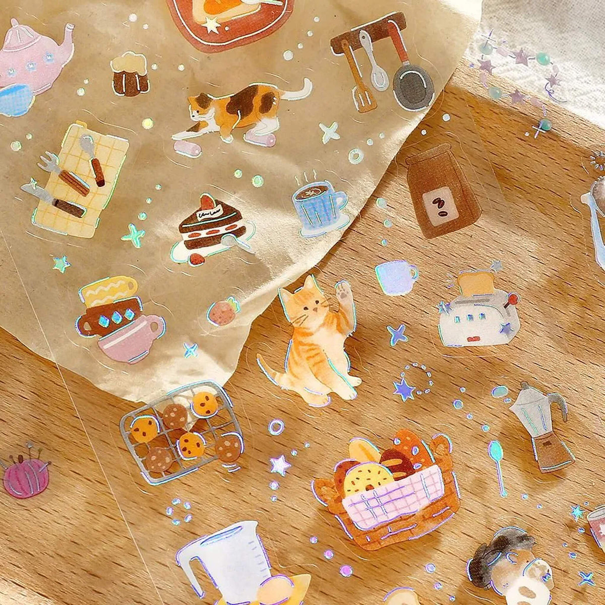 BGM IRIDE Sticker Vol. 5 - Leisurely Days - Sticker Sheets