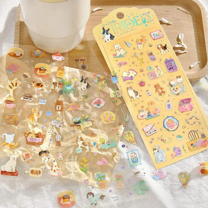 BGM IRIDE Sticker Vol. 5 - Leisurely Days - Sticker Sheets