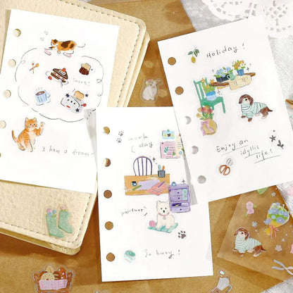 BGM IRIDE Sticker Vol. 5 - Leisurely Days - Sticker Sheets