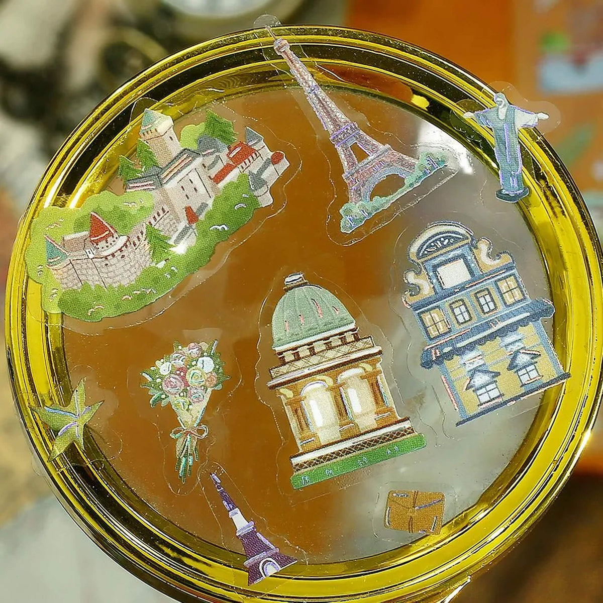 BGM IRIDE Sticker Vol. 5 - Scenery Around the World - Sticker Sheets