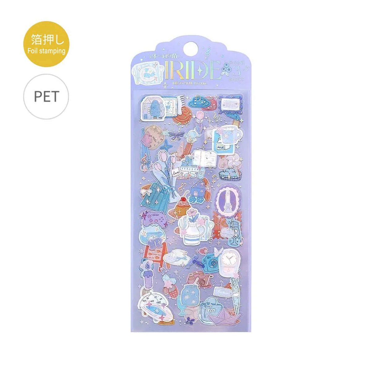 BGM IRIDE Sticker Vol. 5 - Sparkling Little Things - Sticker Sheets