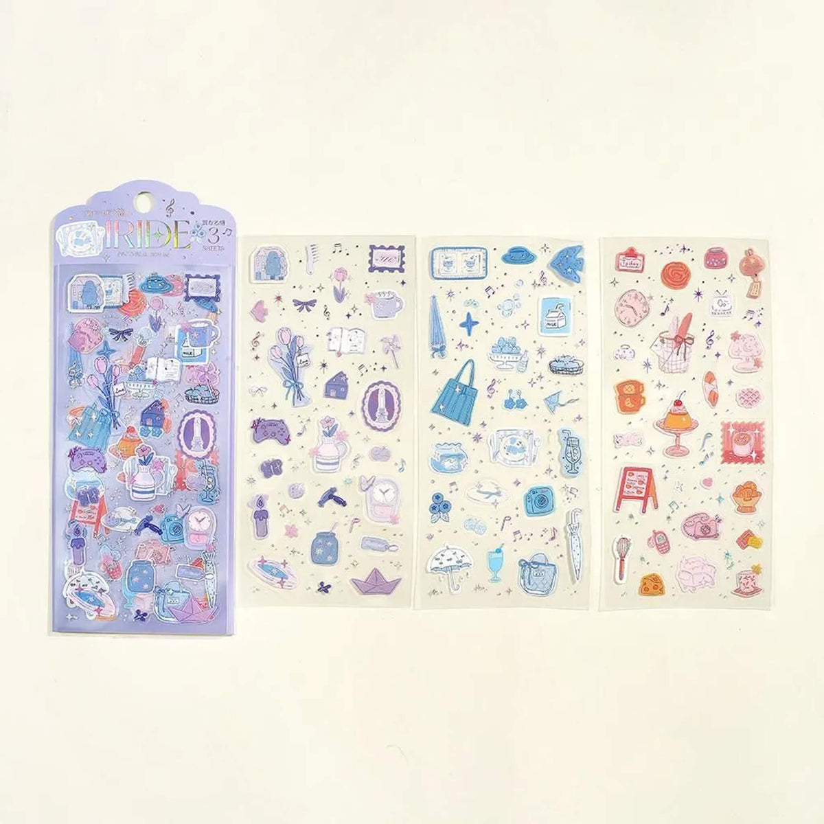 BGM IRIDE Sticker Vol. 5 - Sparkling Little Things - Sticker Sheets