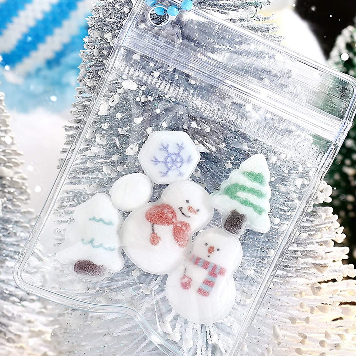 BGM Kyururun 3D Sticker 2026 Winter Limited - Fluffy Snowman - Sticker Sheets