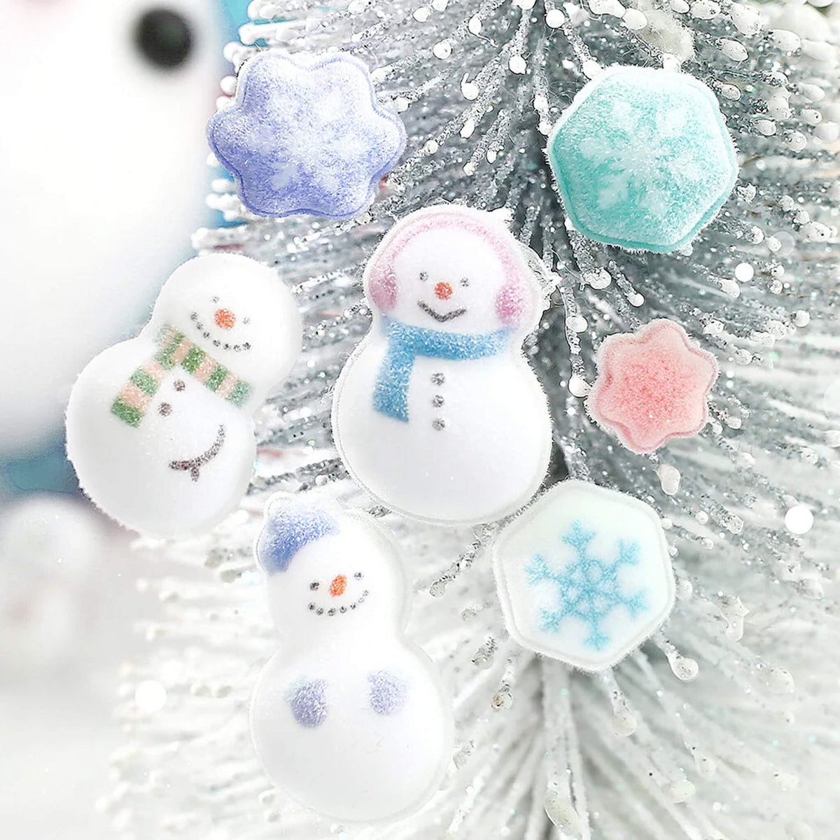 BGM Kyururun 3D Sticker 2026 Winter Limited - Fluffy Snowman - Sticker Sheets