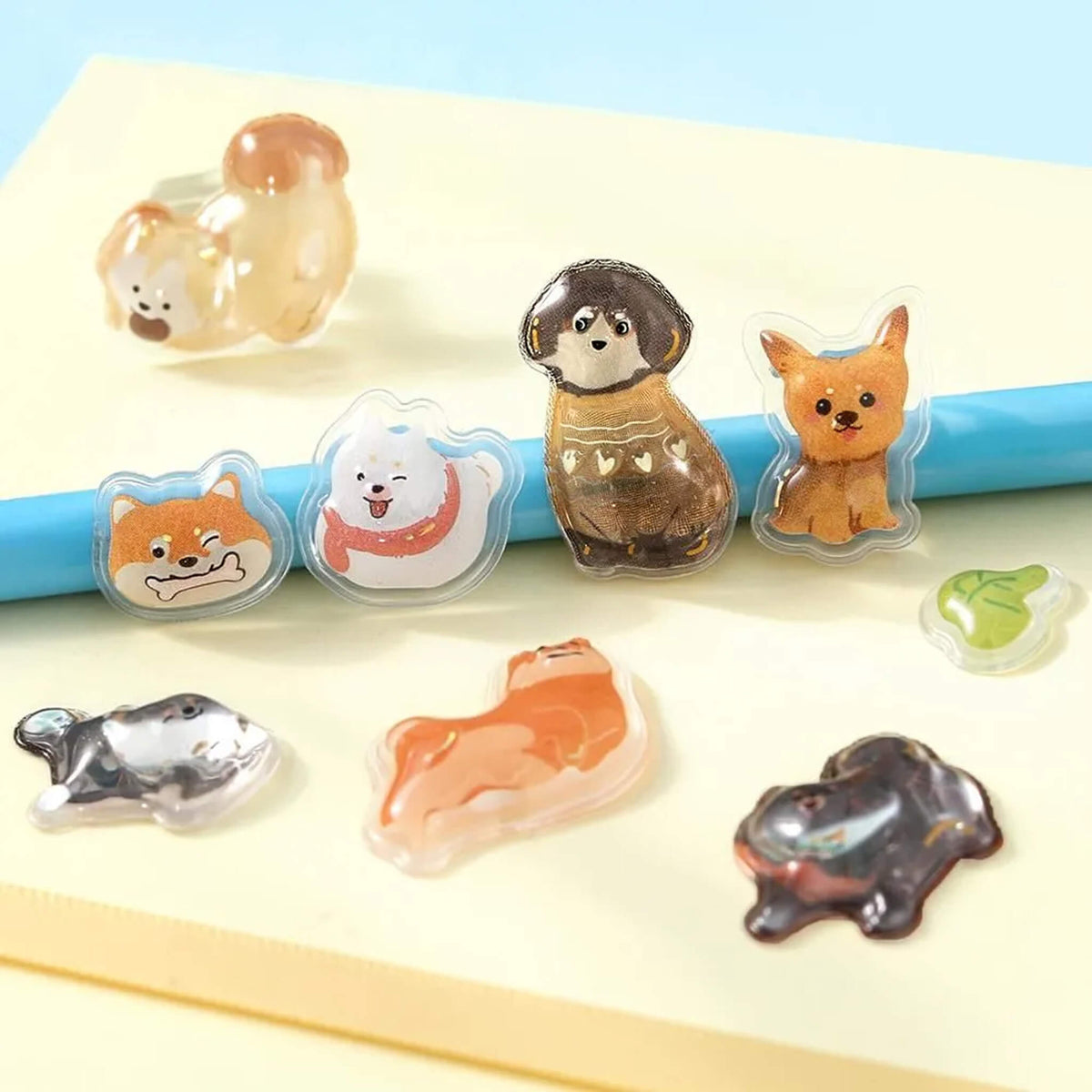 BGM Kyururun 3D Sticker Vol. 4 - Dogs - Sticker Sheets