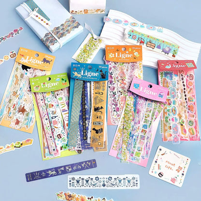 BGM Ligne Deco Sticker - Oil Painting - Flake Stickers