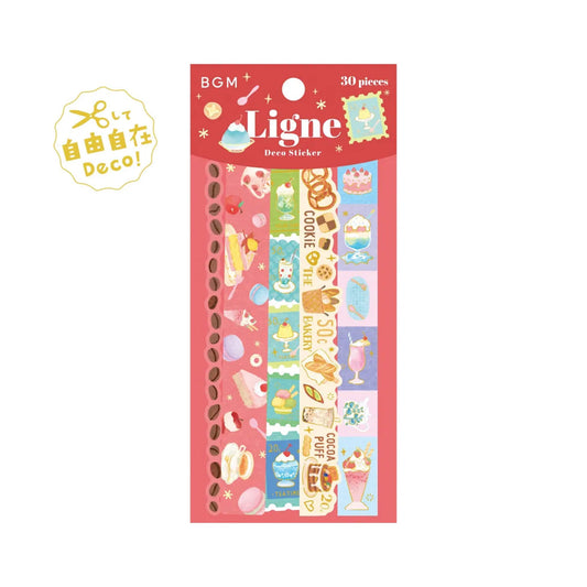 BGM Ligne Deco Sticker - Sweets Parlor - Flake Stickers