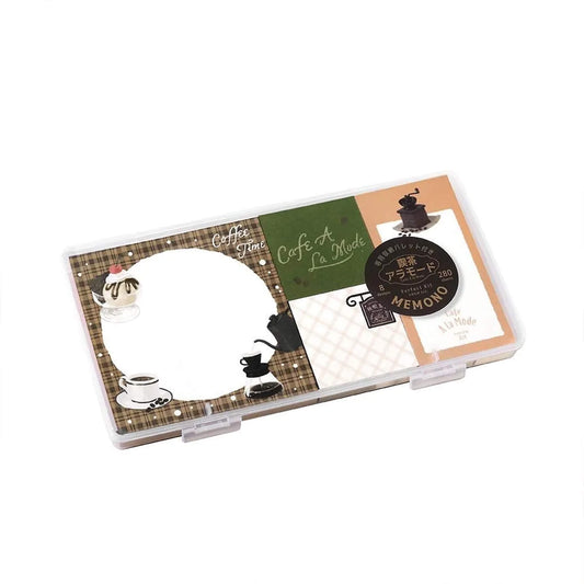 BGM MEMONO Memo Pad Set - Kissaten à la Mode Vol. 2 - Memo Pads