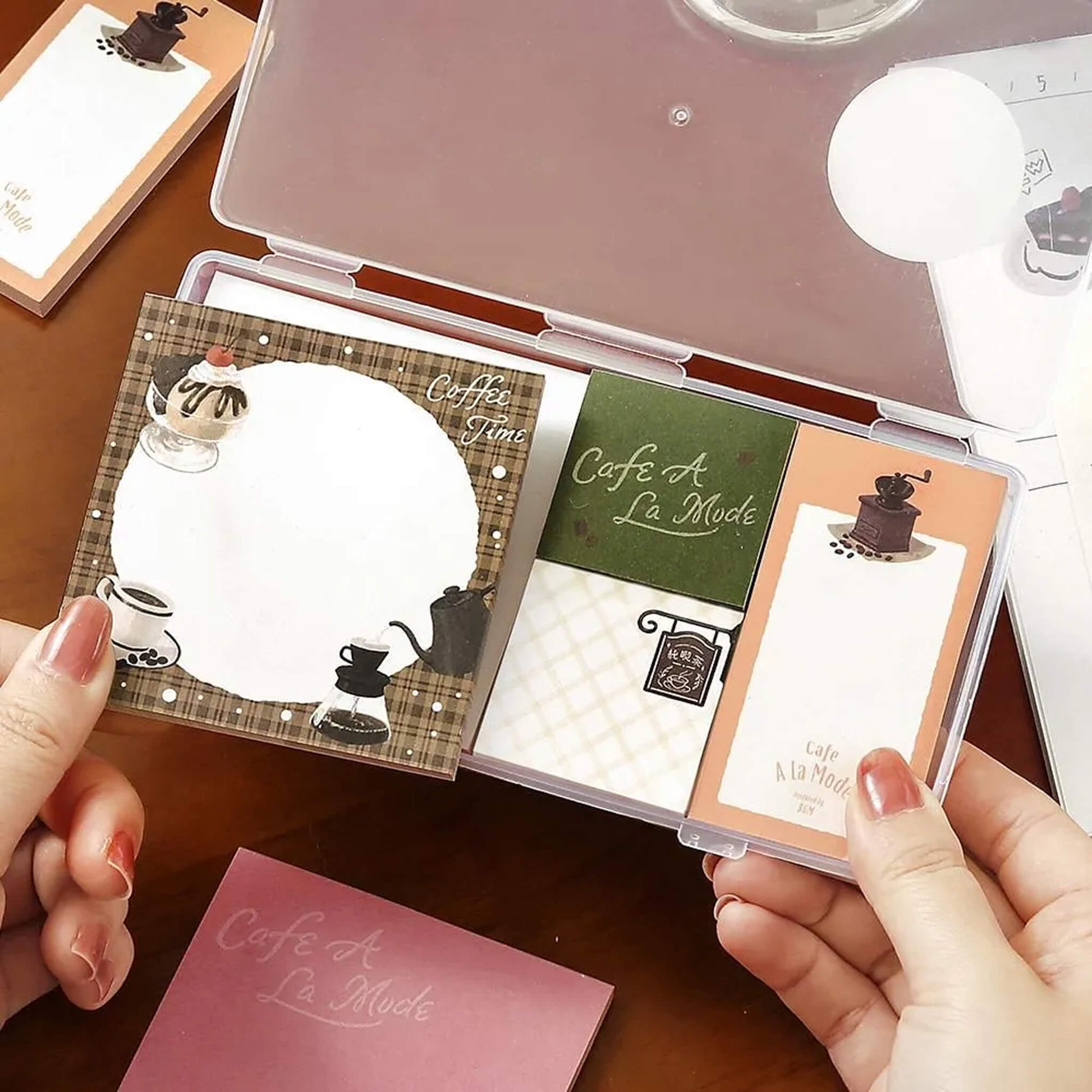 BGM MEMONO Memo Pad Set - Kissaten à la Mode Vol. 2 - Memo Pads