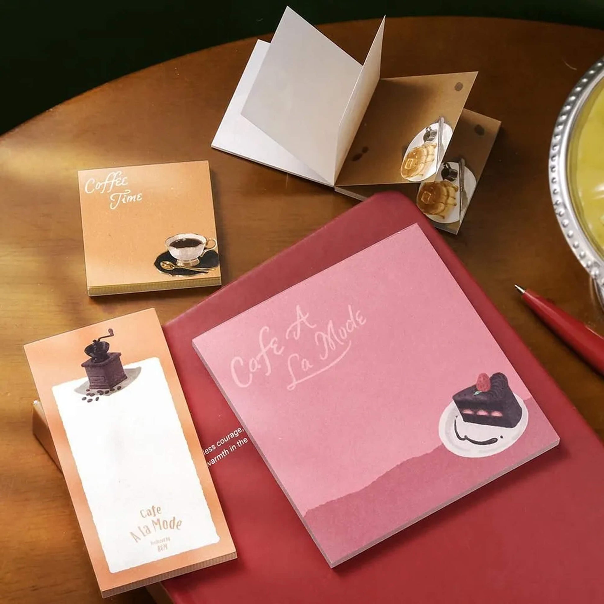 BGM MEMONO Memo Pad Set - Kissaten à la Mode Vol. 2 - Memo Pads