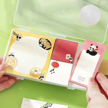 BGM MEMONO Memo Pad Set - Panda Day - Memo Pads