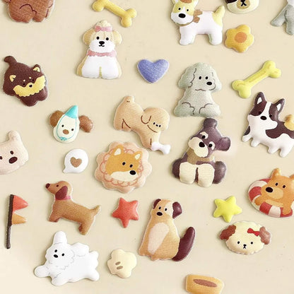 BGM Muni Muni Sticker Sheet Vol.2 - Mini Dogs - Sticker Sheets
