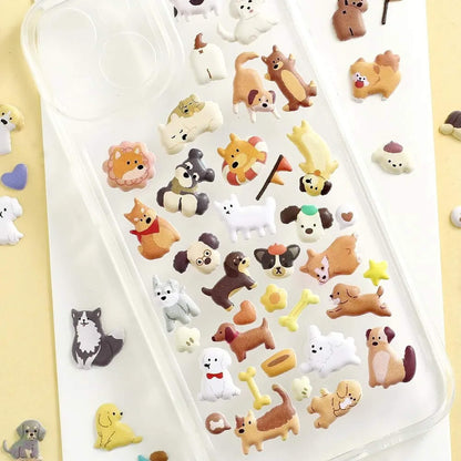 BGM Muni Muni Sticker Sheet Vol.2 - Mini Dogs - Sticker Sheets