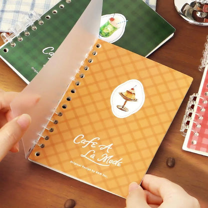 BGM Sticker Release Book Café à la Mode - Retro Pudding - Sticker Release Books