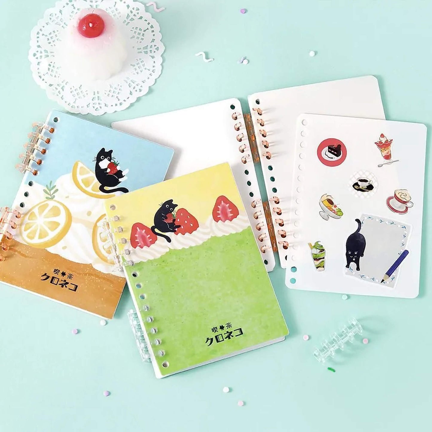 BGM Sticker Release Book Café à la Mode - Shortcake - Sticker Release Books