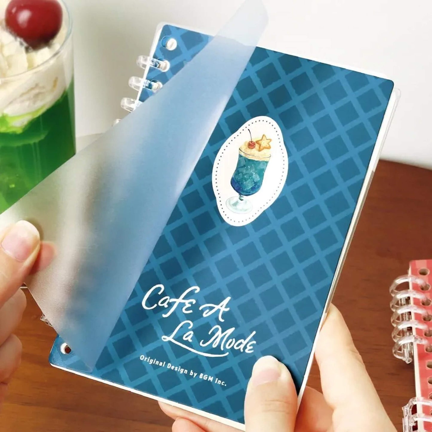 BGM Sticker Release Book Café à la Mode - Sky - Blue Soda - Sticker Release Books