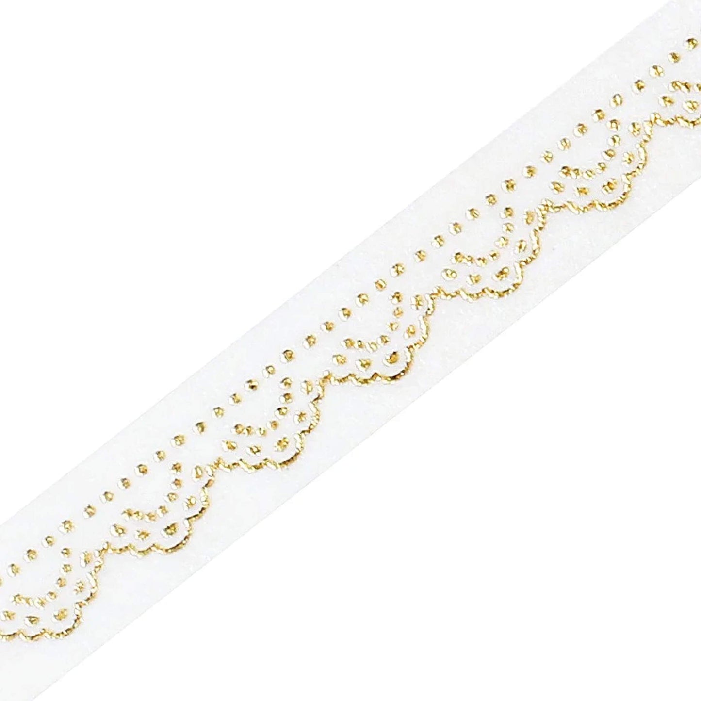 BGM Washi Tape Basic Foil Slim - Gold Lace - Washi Tapes