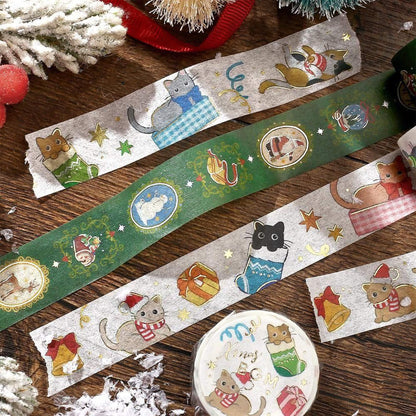 BGM Washi Tape Foil 2025 Christmas Limited - Brooch [20mm Width] - Washi Tapes