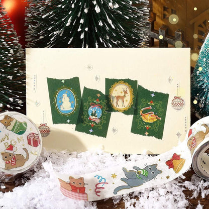 BGM Washi Tape Foil 2025 Christmas Limited - Brooch [20mm Width] - Washi Tapes