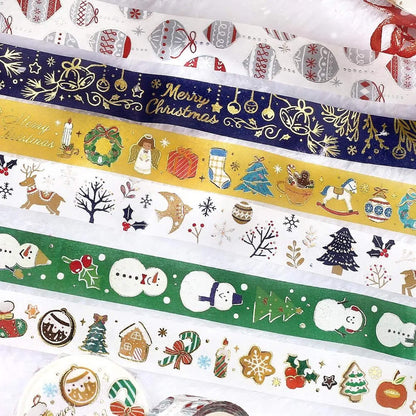 BGM Washi Tape Foil 2025 Christmas Limited - Little Things [15mm Width] - Washi Tapes