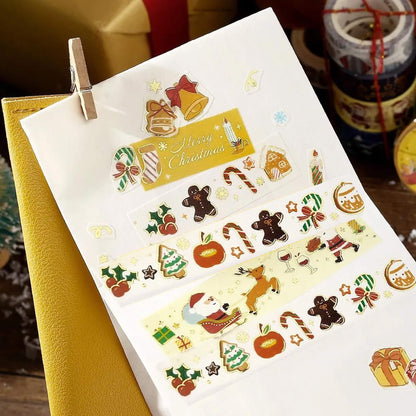 BGM Washi Tape Foil 2025 Christmas Limited - Little Things [15mm Width] - Washi Tapes