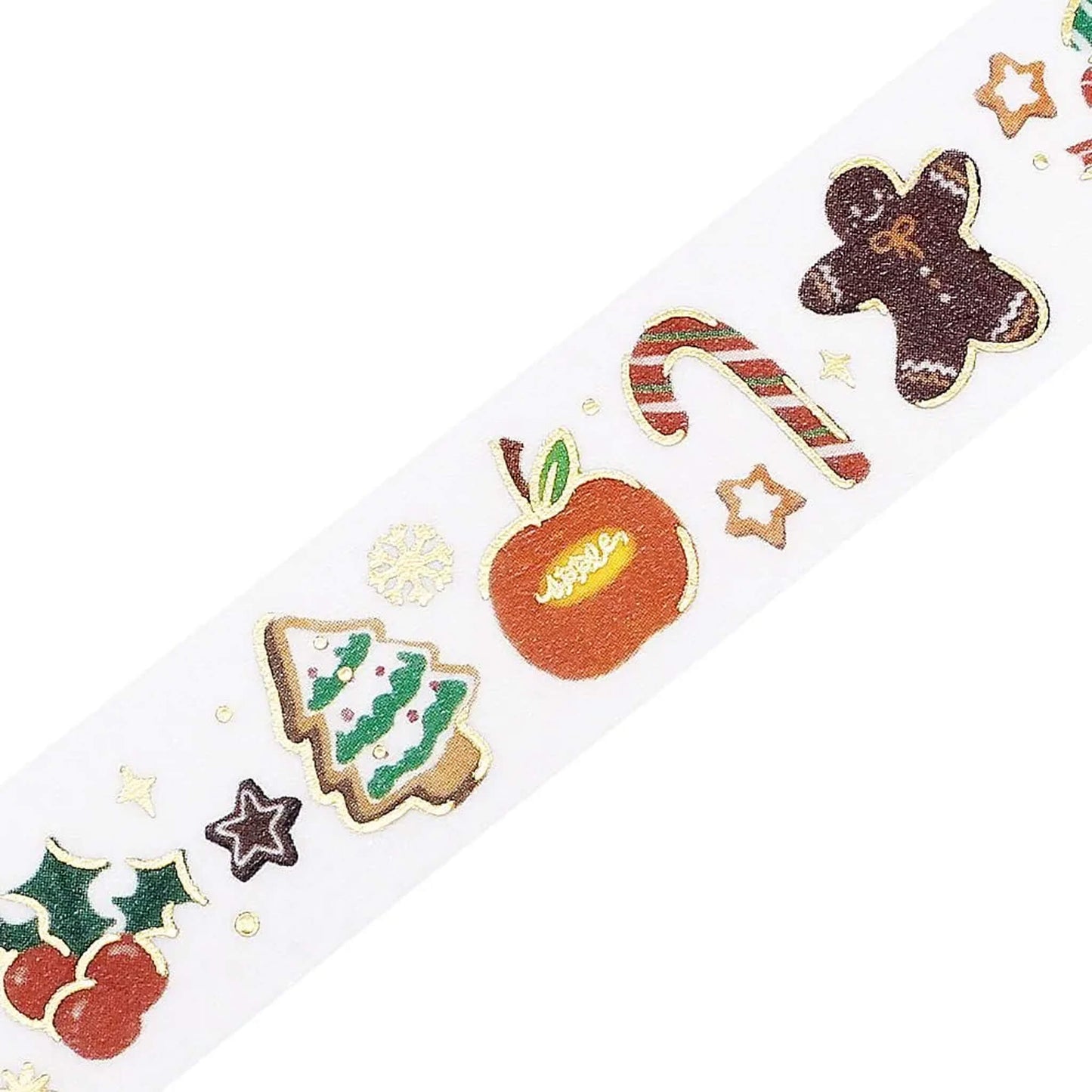 BGM Washi Tape Foil 2025 Christmas Limited - Little Things [15mm Width] - Washi Tapes
