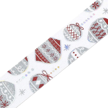 BGM Washi Tape Foil 2025 Christmas Limited - Nordic Ornament [15mm Width] - Washi Tapes