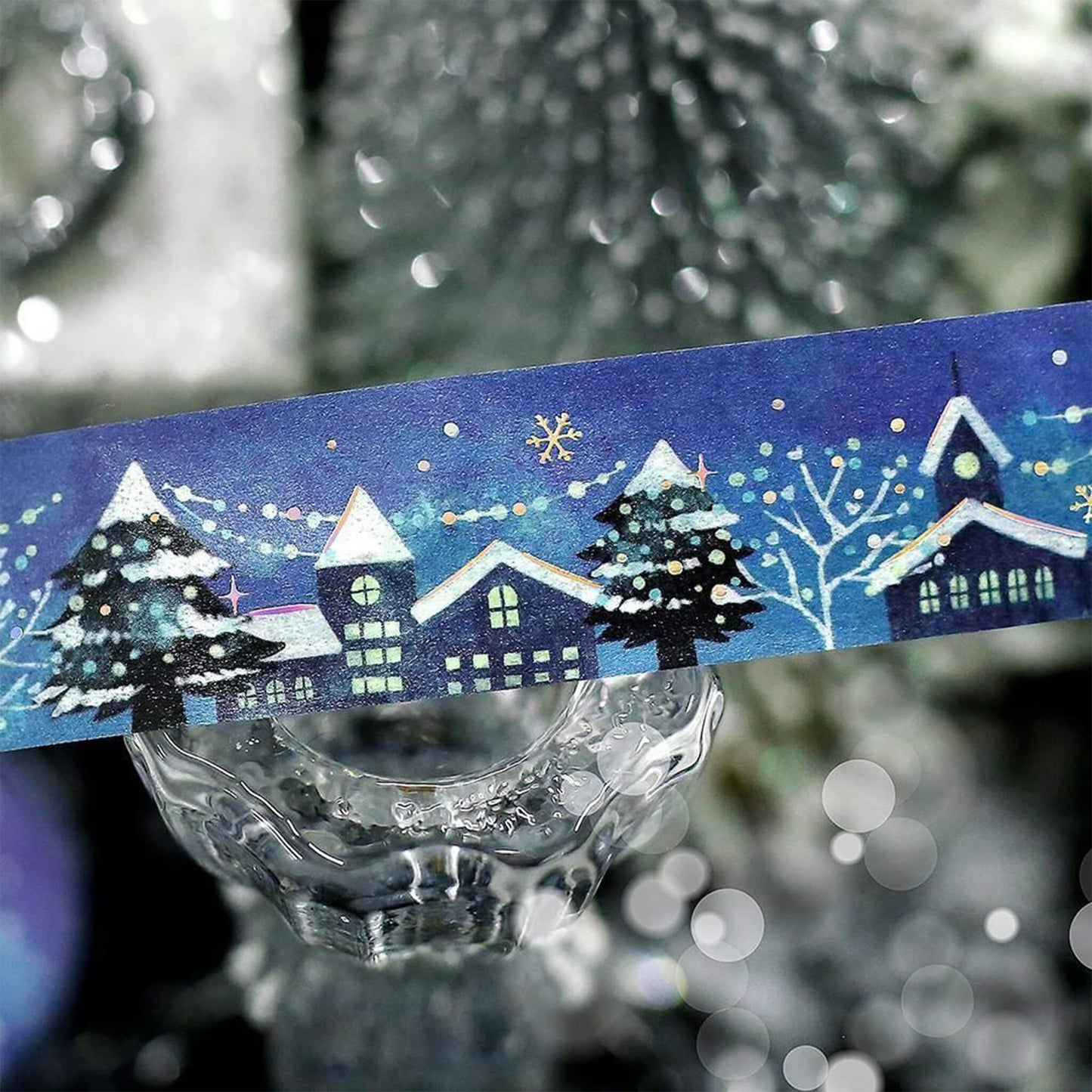 BGM Washi Tape Foil 2025 Christmas Limited - Sparkling Night [20mm Width] - Washi Tapes