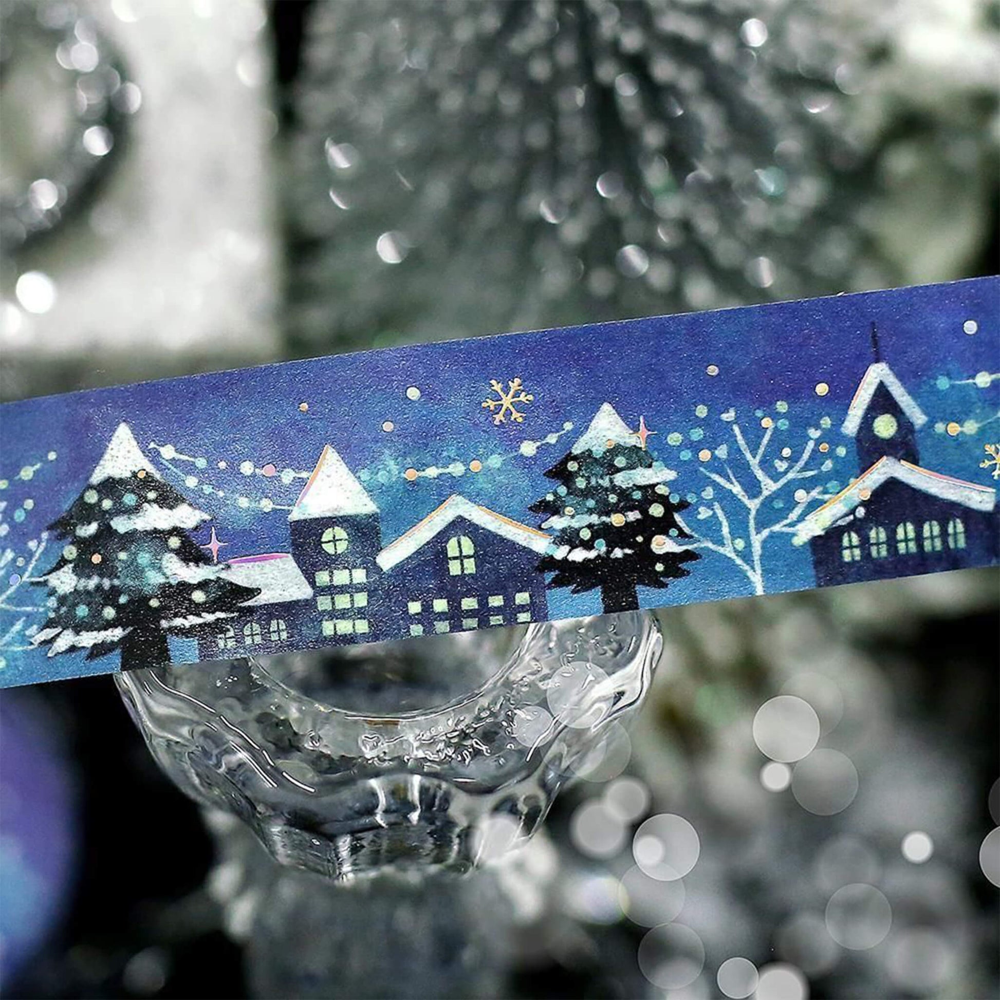 BGM Washi Tape Foil 2025 Christmas Limited - Sparkling Night [20mm Width] - Washi Tapes