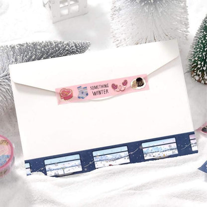 BGM Washi Tape Foil 2025 Winter Limited - Sleeper Train for Snow Scenery [20mm Width] - Washi Tapes