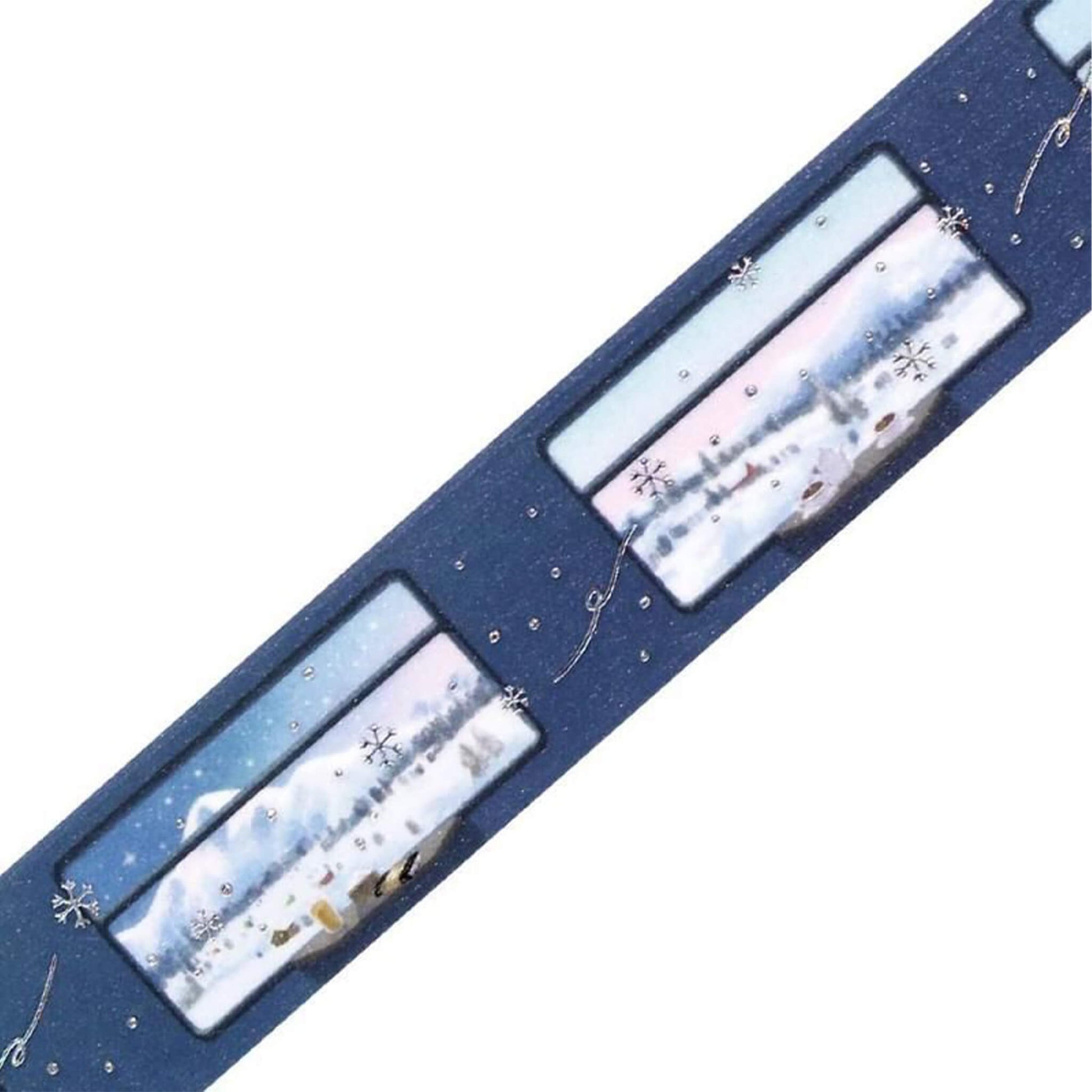 BGM Washi Tape Foil 2025 Winter Limited - Sleeper Train for Snow Scenery [20mm Width] - Washi Tapes