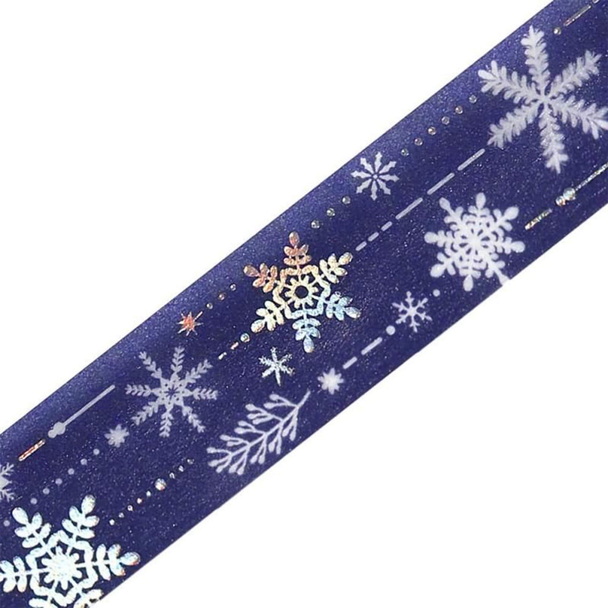 BGM Washi Tape Foil 2025 Winter Limited - Snowy Night [15mm Width] - Washi Tapes