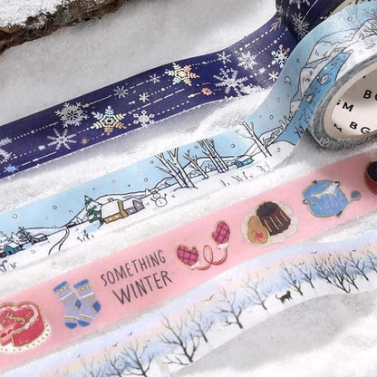 BGM Washi Tape Foil 2025 Winter Limited - Something Winter [15mm Width] - Washi Tapes