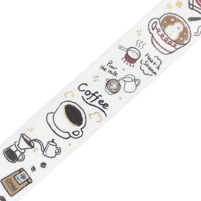 BGM Washi Tape Foil 2025 Winter Limited - Winter Drink [20mm Width] - Washi Tapes