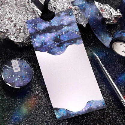 BGM Washi Tape Foil Sky Picture Book - Galaxy - Washi Tapes