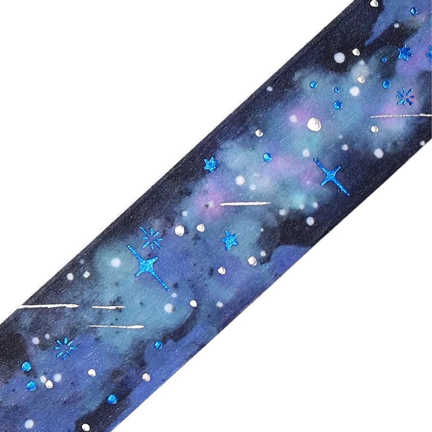 BGM Washi Tape Foil Sky Picture Book - Galaxy - Washi Tapes